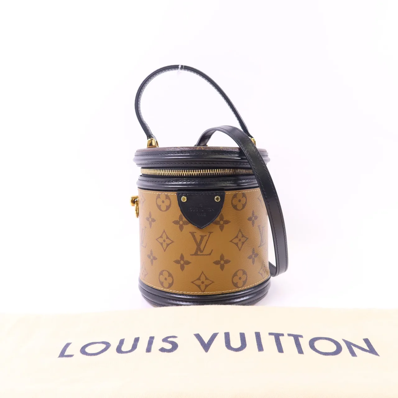 LOUIS VUITTON Cannes M43986 2-Way Bag Coated Canvas 棕色 Coated Canvas Rank A - Thumbnail 21