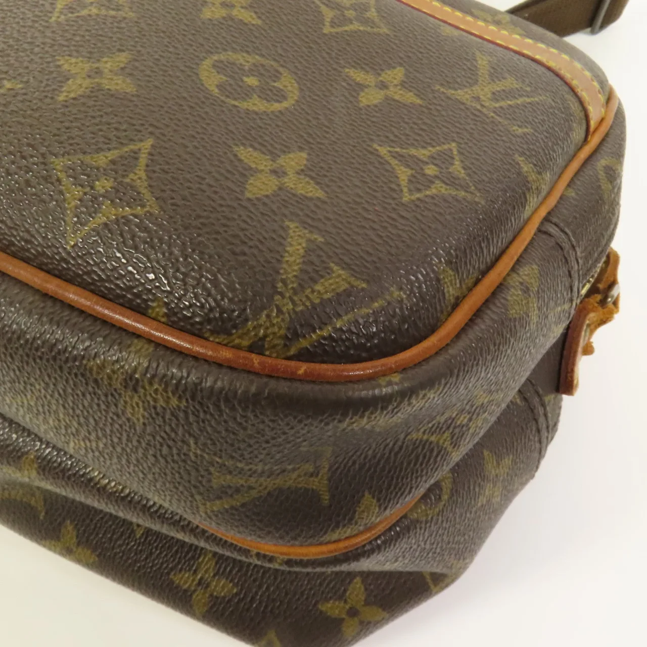 LOUIS VUITTON Reporter M45254 肩背包 塗層帆布 棕色 塗層帆布 中古品B - 縮圖 10