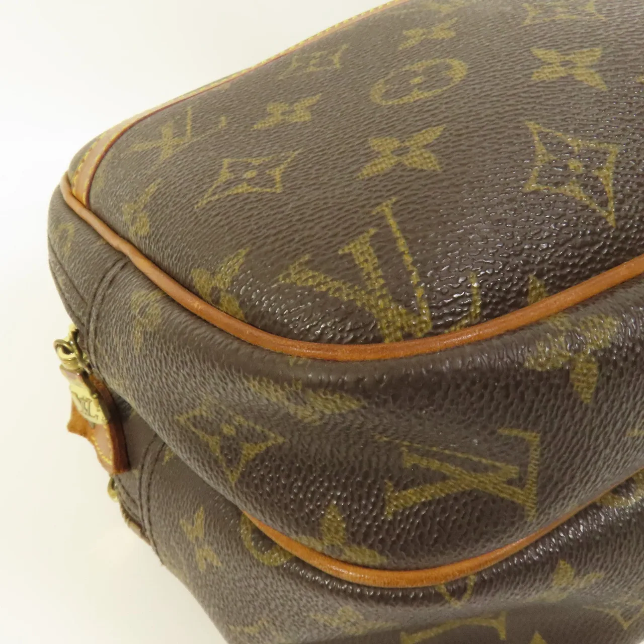 LOUIS VUITTON Reporter M45254 肩背包 塗層帆布 棕色 塗層帆布 中古品B - 縮圖 13