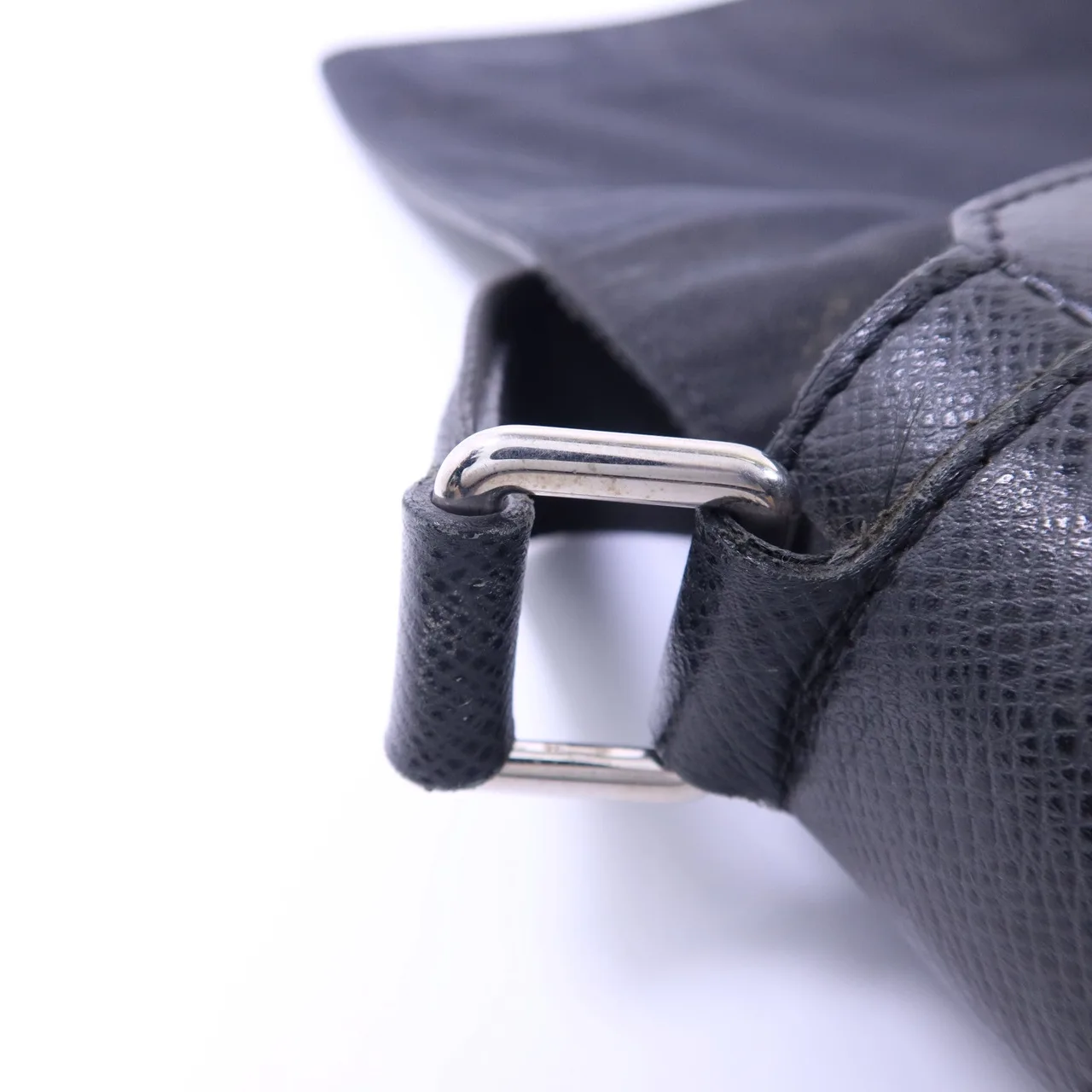 LOUIS VUITTON Roman M32623 肩背包 牛皮 灰色 牛皮 中古品B - 縮圖 11