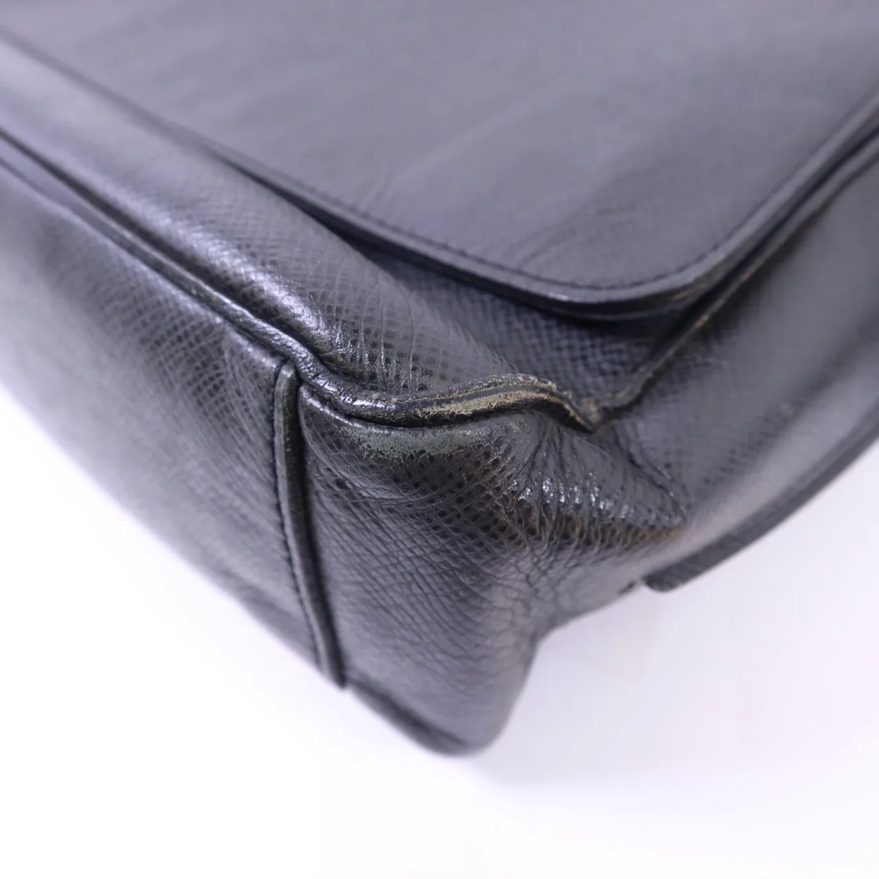 LOUIS VUITTON Roman M32623 肩背包 牛皮 灰色 牛皮 中古品B - 縮圖 13