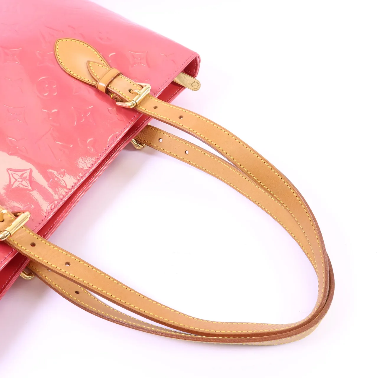 LOUIS VUITTON M9151F 肩背包 皮革 粉色 皮革 中古品B - 縮圖 5