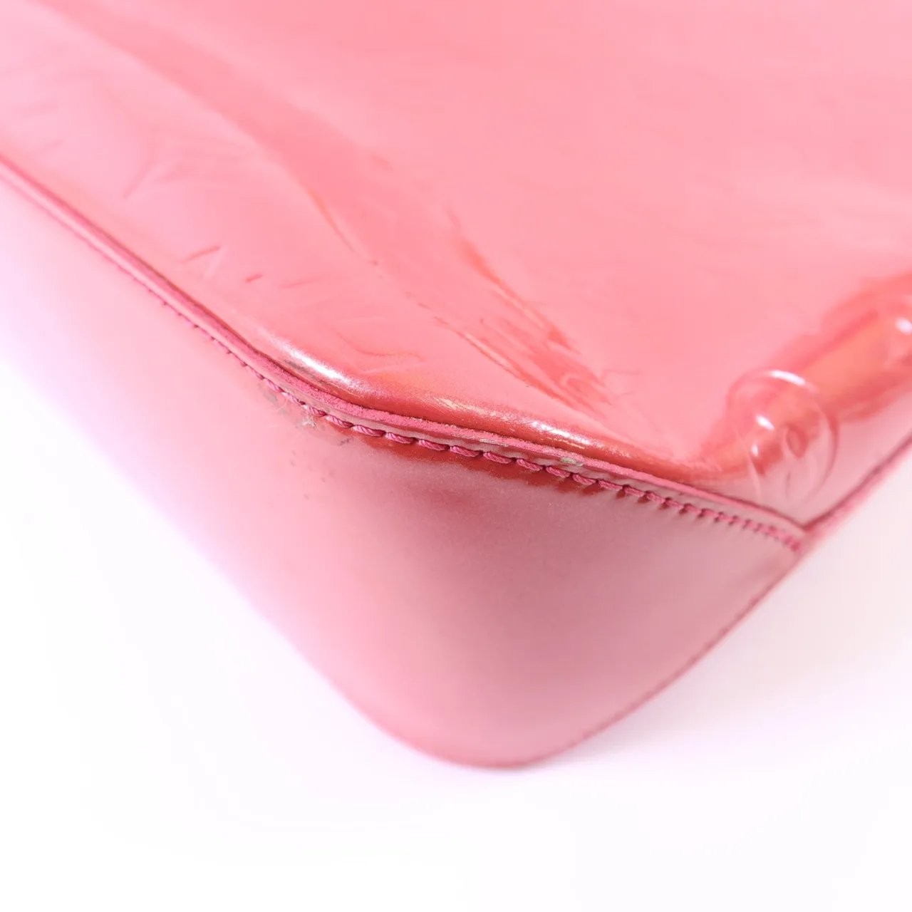 LOUIS VUITTON M9151F 肩背包 皮革 粉色 皮革 中古品B - 縮圖 11