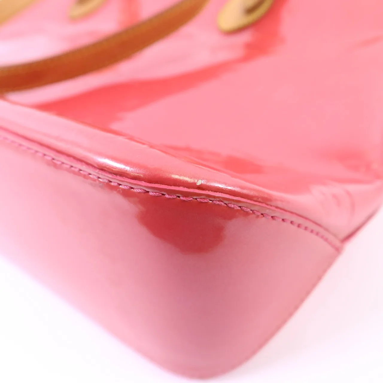 LOUIS VUITTON M9151F 肩背包 皮革 粉色 皮革 中古品B - 縮圖 13