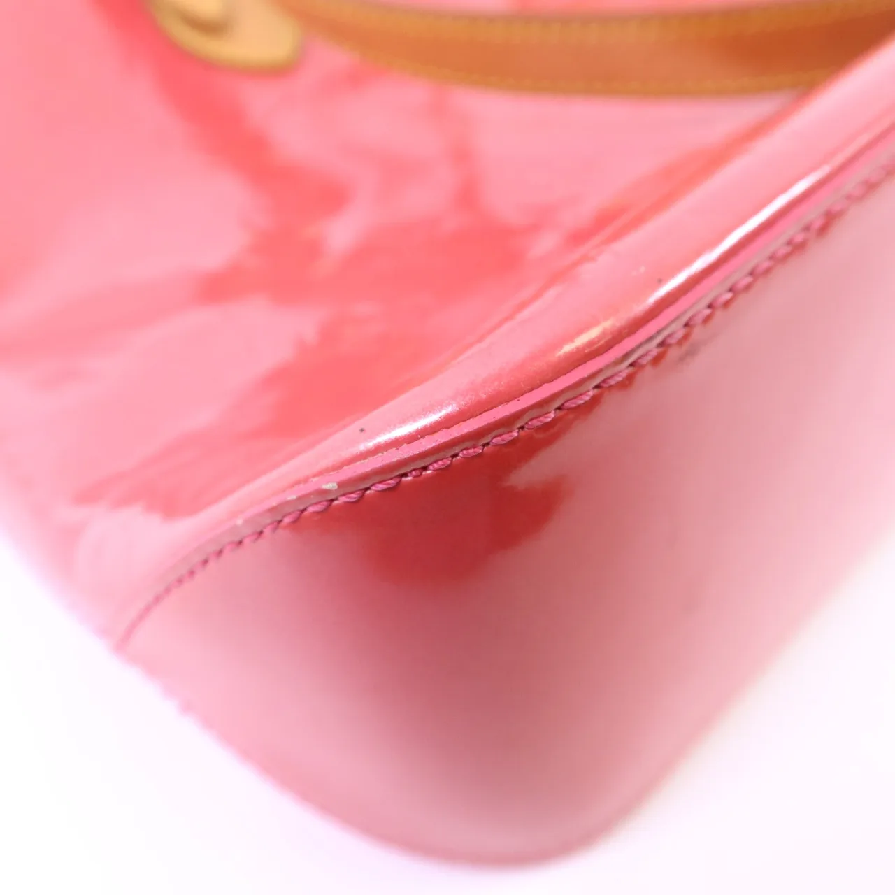 LOUIS VUITTON M9151F 肩背包 皮革 粉色 皮革 中古品B - 縮圖 14