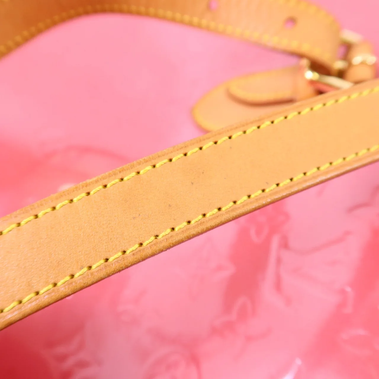 LOUIS VUITTON M9151F 肩背包 皮革 粉色 皮革 中古品B - 縮圖 18