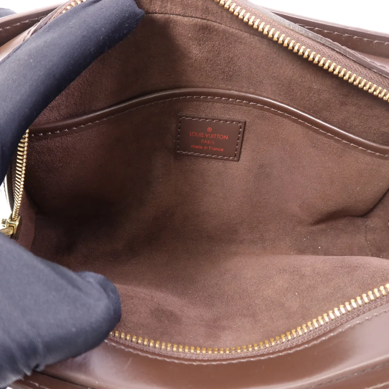 LOUIS VUITTON N51993 手拿包 塗層帆布 棕色 塗層帆布 中古品A - 縮圖 5