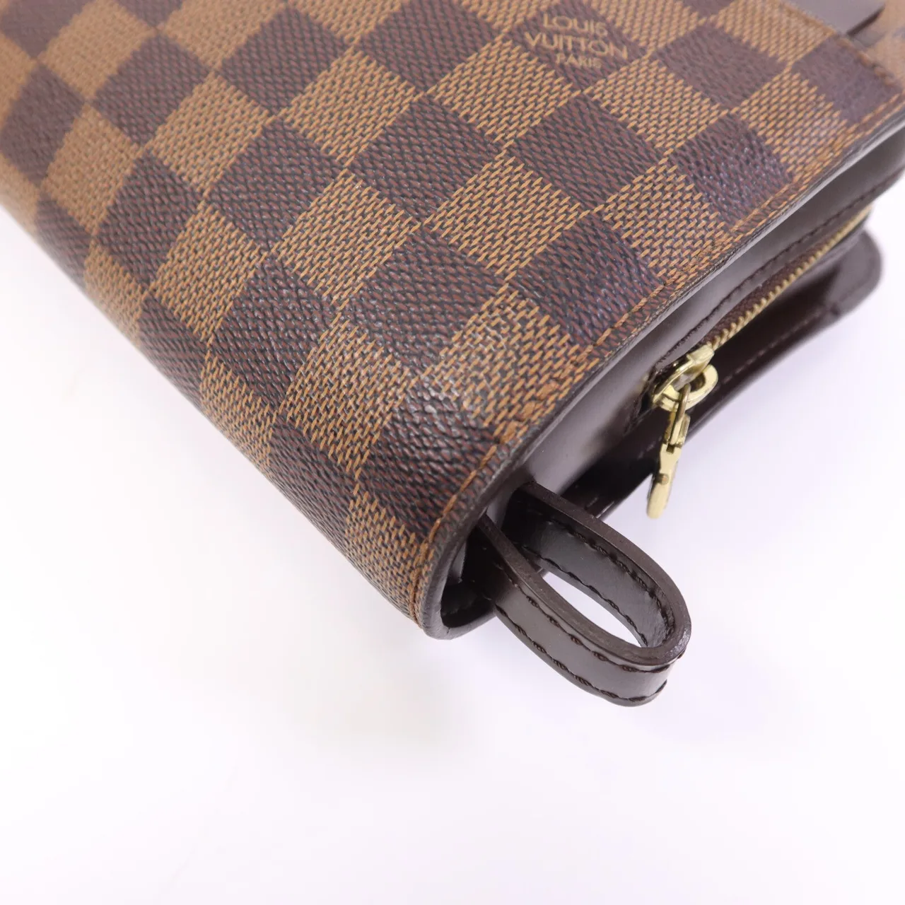 LOUIS VUITTON N51993 手拿包 塗層帆布 棕色 塗層帆布 中古品A - 縮圖 9