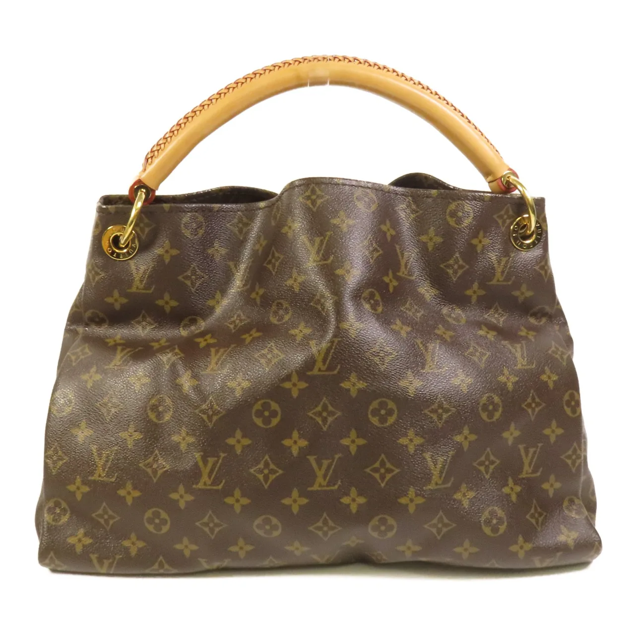 LOUIS VUITTON Artsy M40249 肩背包 塗層帆布 棕色