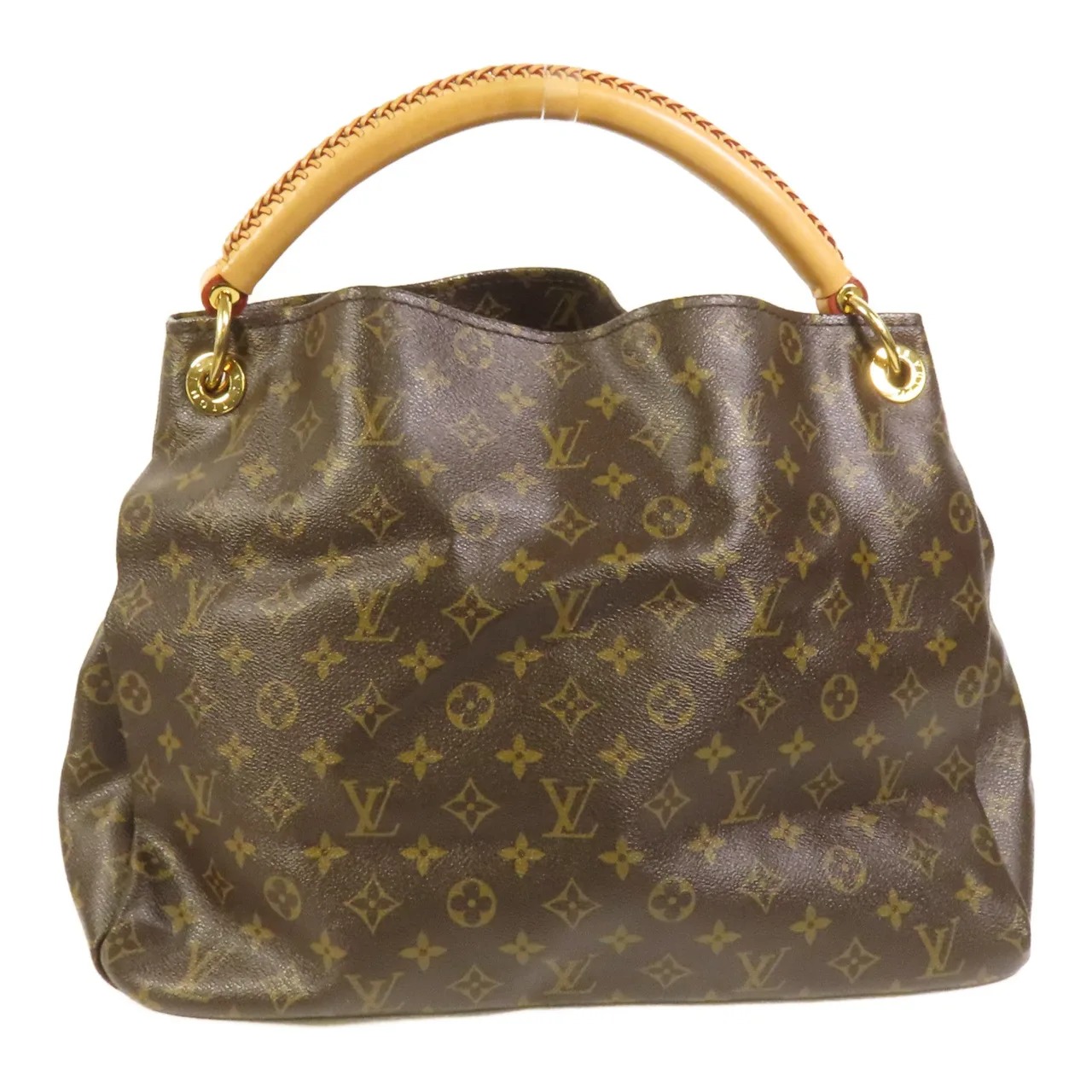LOUIS VUITTON Artsy M40249 肩背包 塗層帆布 棕色 塗層帆布 中古品A - 縮圖 2