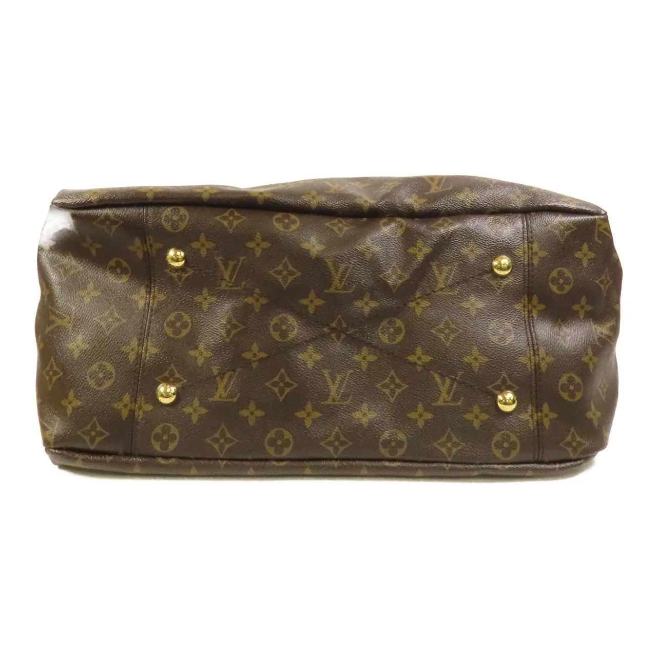 LOUIS VUITTON Artsy M40249 肩背包 塗層帆布 棕色 塗層帆布 中古品A - 縮圖 4