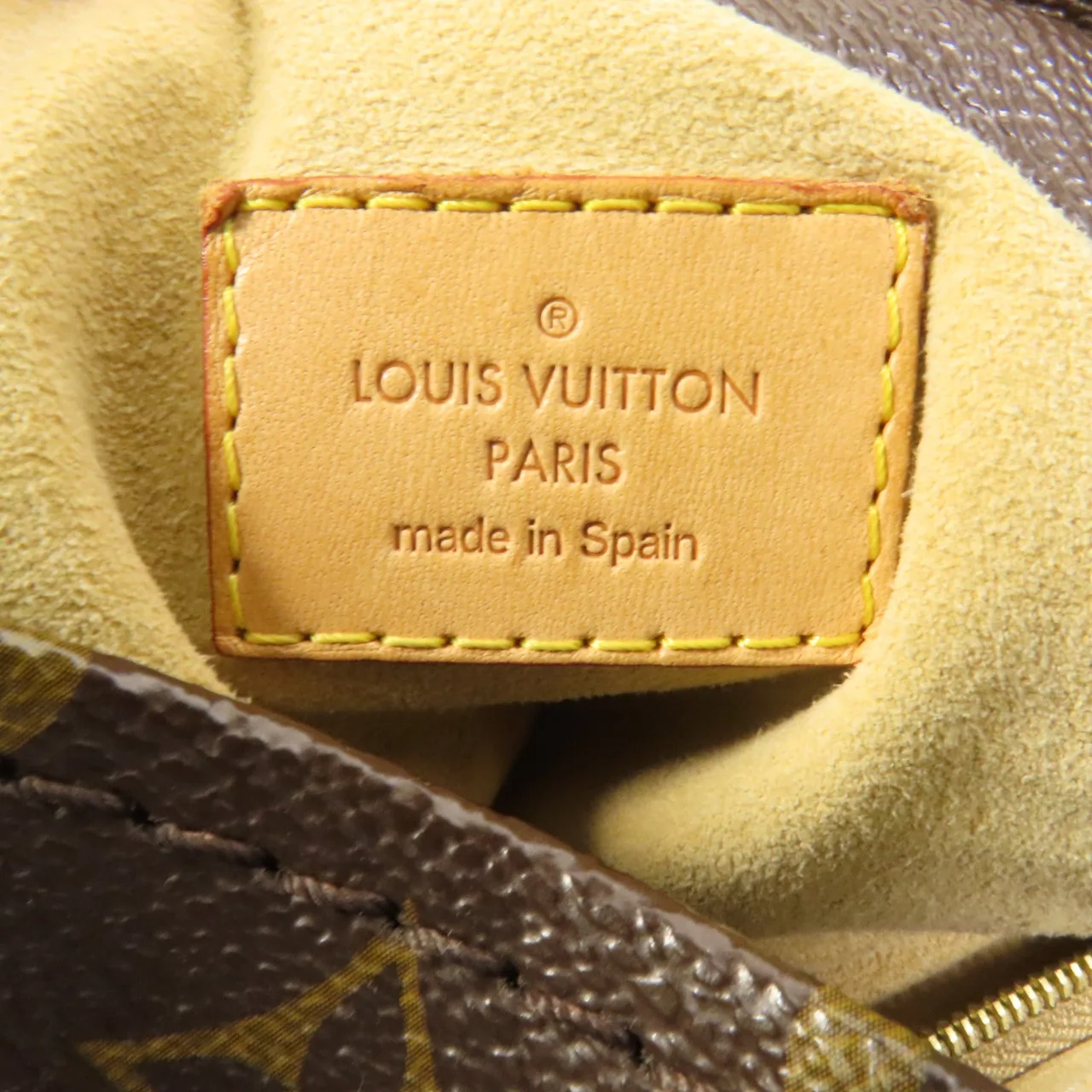 LOUIS VUITTON Artsy M40249 肩背包 塗層帆布 棕色 塗層帆布 中古品A - 縮圖 8