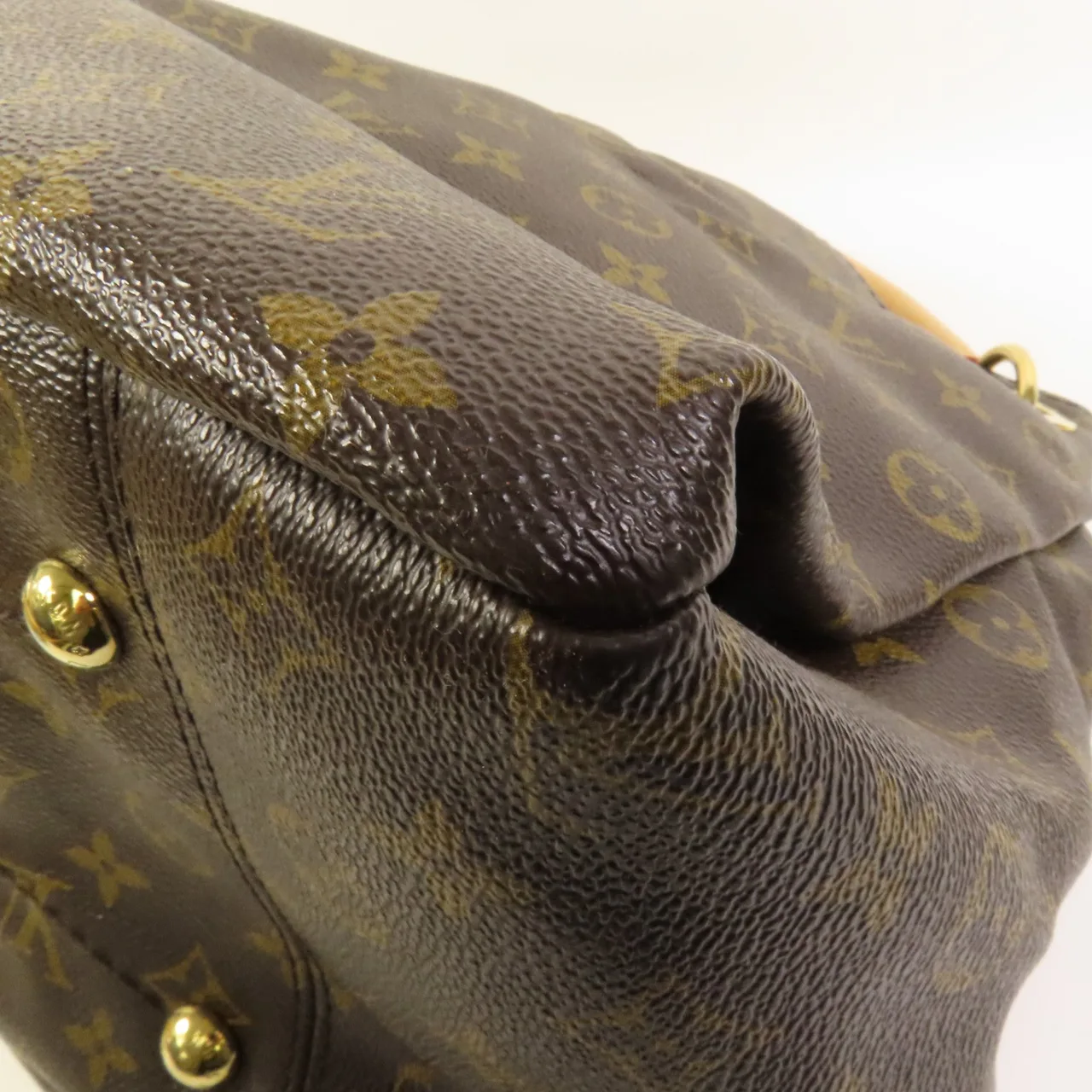 LOUIS VUITTON Artsy M40249 肩背包 塗層帆布 棕色 塗層帆布 中古品A - 縮圖 12