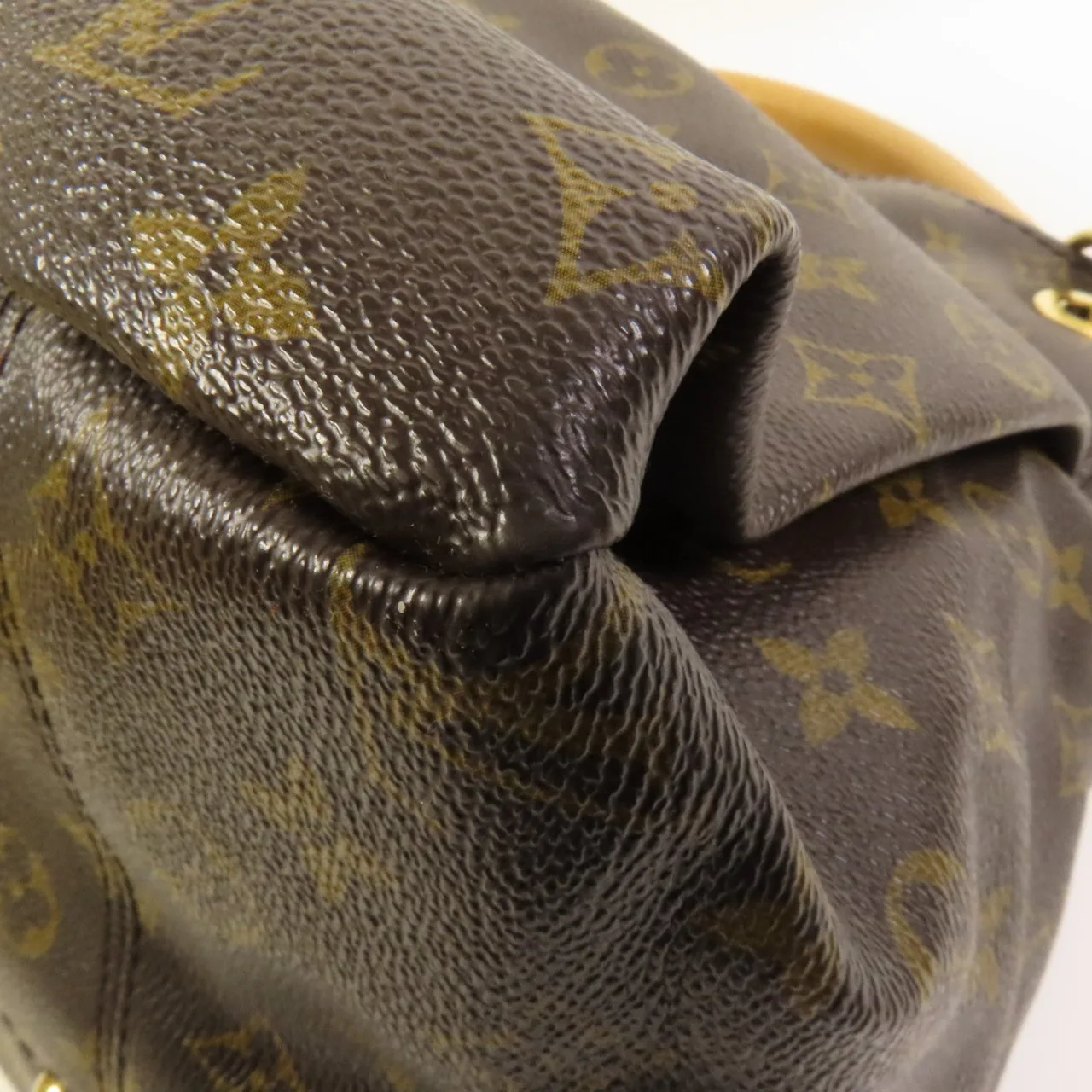 LOUIS VUITTON Artsy M40249 肩背包 塗層帆布 棕色 塗層帆布 中古品A - 縮圖 13