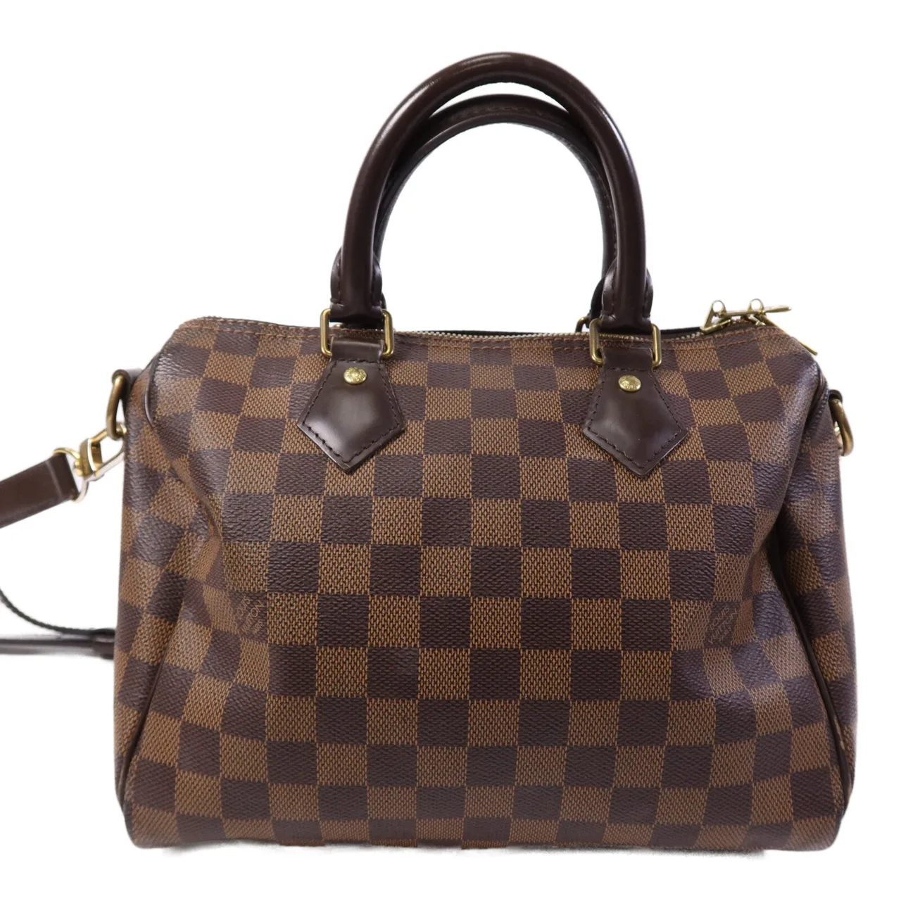 LOUIS VUITTON Speedy Bandouliere N40575 兩用包 塗層帆布 棕色 塗層帆布 中古品B - 縮圖 2