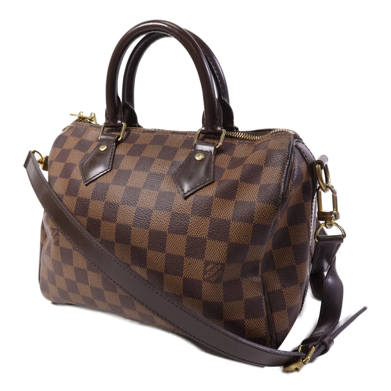 LOUIS VUITTON Speedy Bandouliere N40575 兩用包 塗層帆布 棕色 塗層帆布 中古品B - 縮圖 3