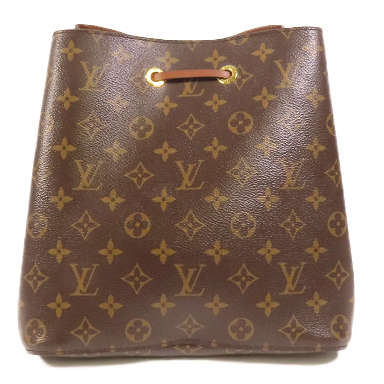 LOUIS VUITTON NeoNoe M44887 兩用包 塗層帆布 棕色 塗層帆布 中古品A - 縮圖 2