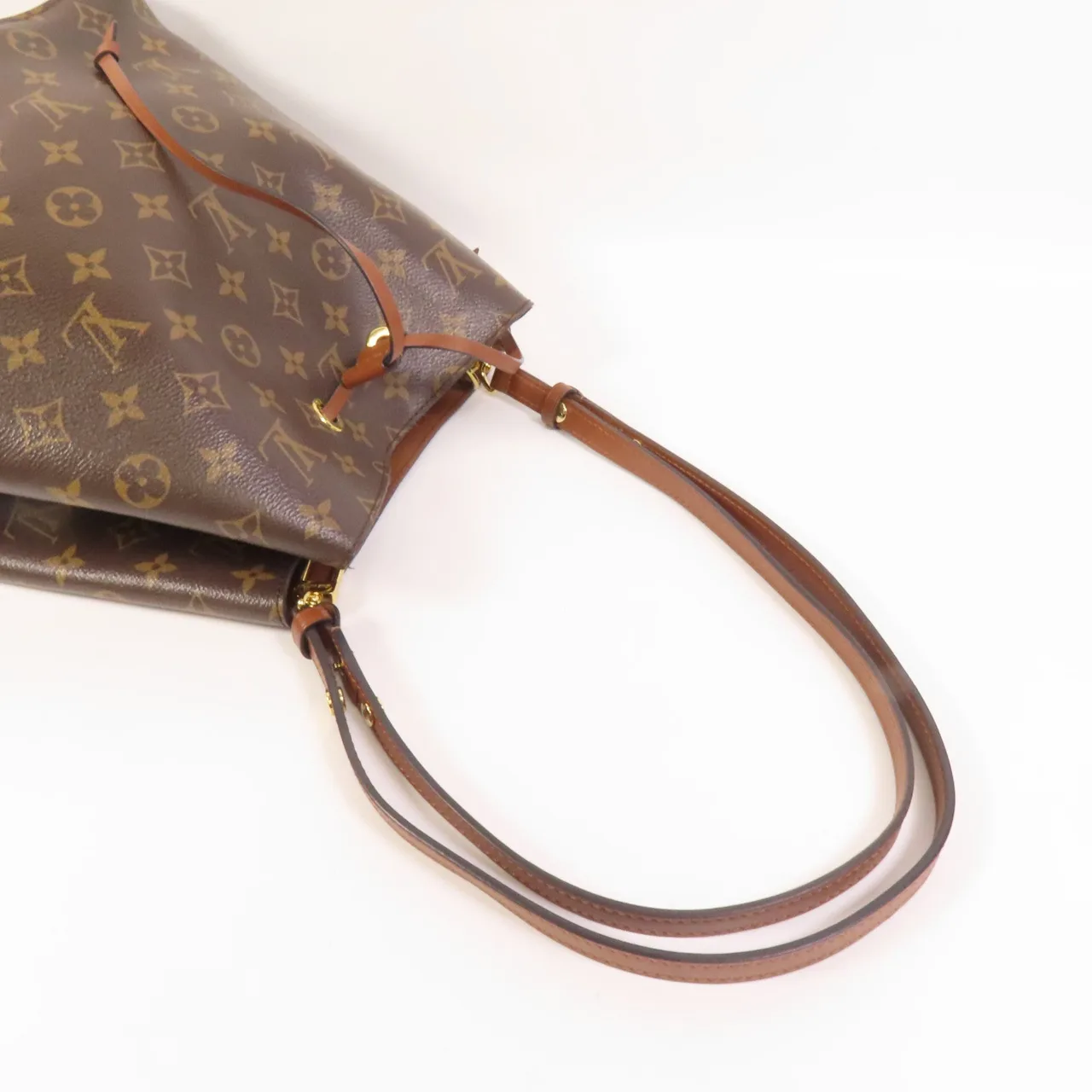 LOUIS VUITTON NeoNoe M44887 兩用包 塗層帆布 棕色 塗層帆布 中古品A - 縮圖 5