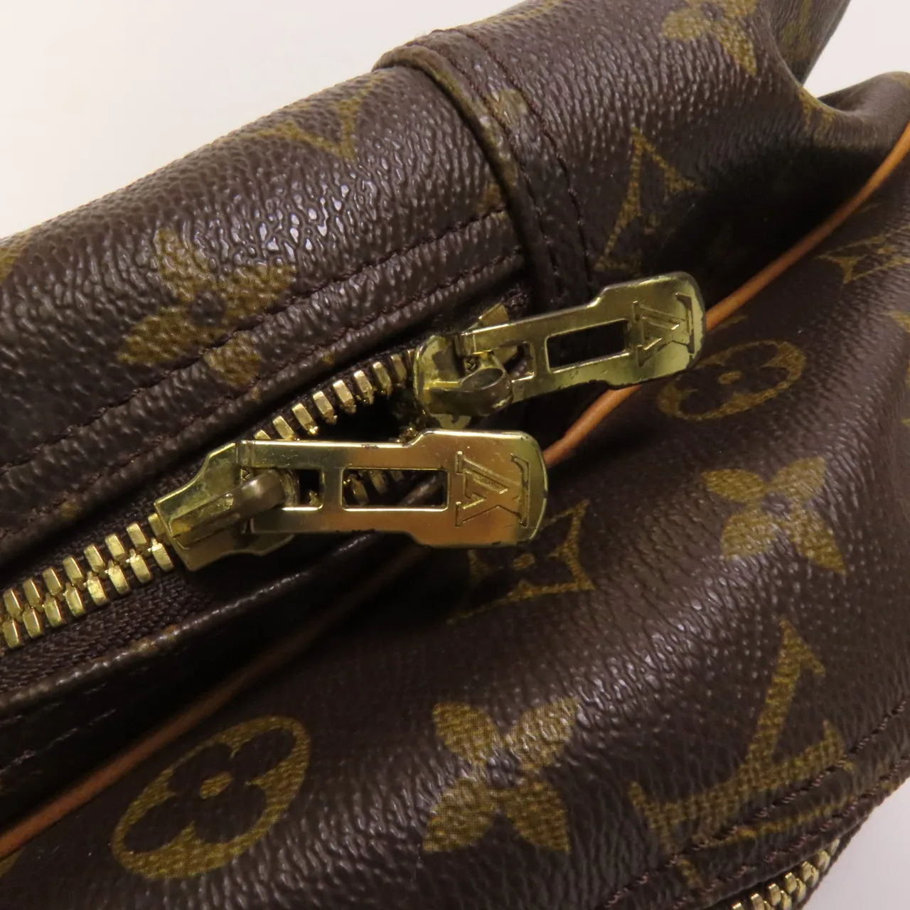 LOUIS VUITTON M41392 手提包 塗層帆布 棕色 塗層帆布 中古品B - 縮圖 5