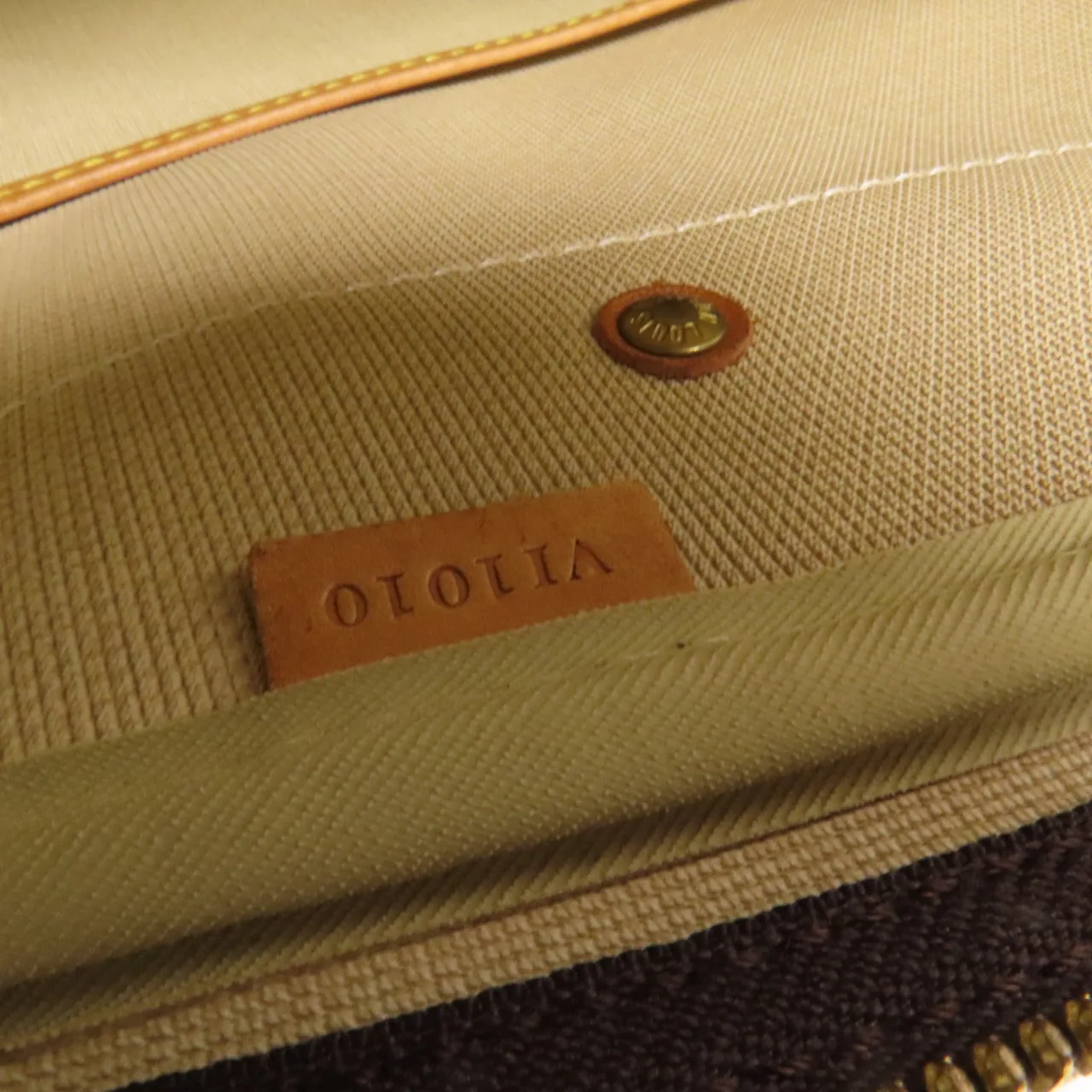 LOUIS VUITTON M41392 手提包 塗層帆布 棕色 塗層帆布 中古品B - 縮圖 7