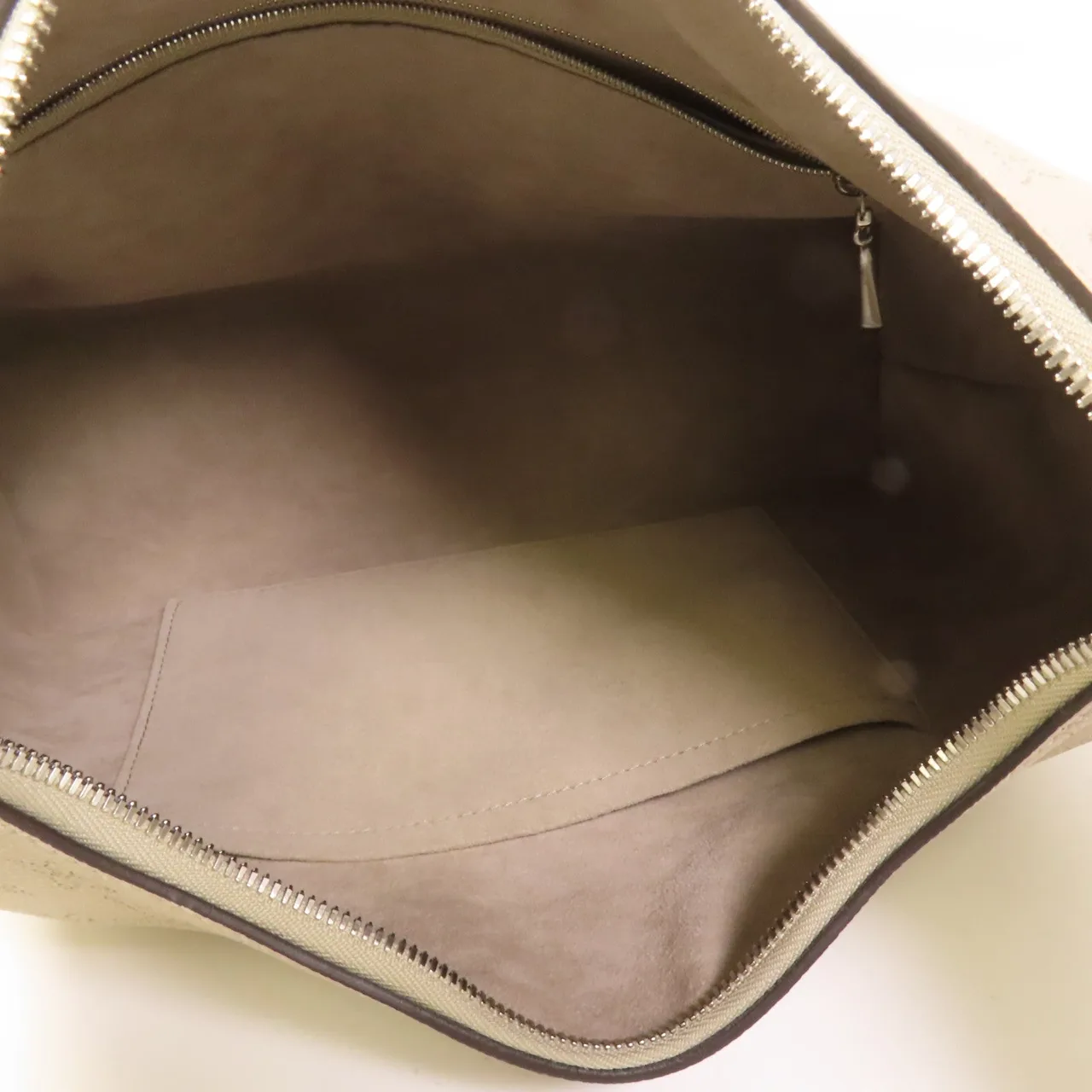 LOUIS VUITTON M20787 肩背包 牛皮 灰色 牛皮 中古品A - 縮圖 7