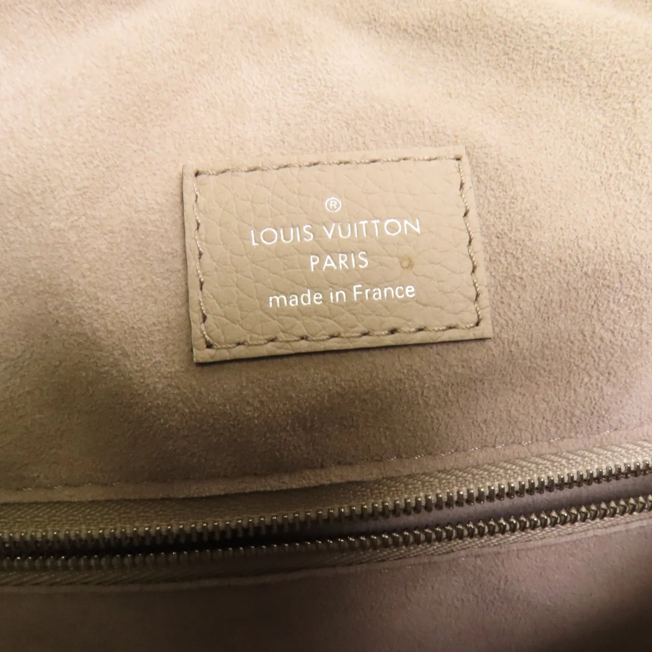 LOUIS VUITTON M20787 肩背包 牛皮 灰色 牛皮 中古品A - 縮圖 8