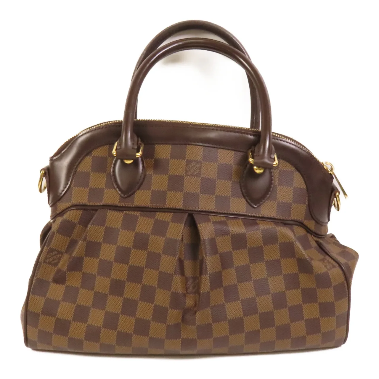 LOUIS VUITTON Trevi N51997 兩用包 塗層帆布 棕色 / Brown 塗層帆布 中古品B - 縮圖 2