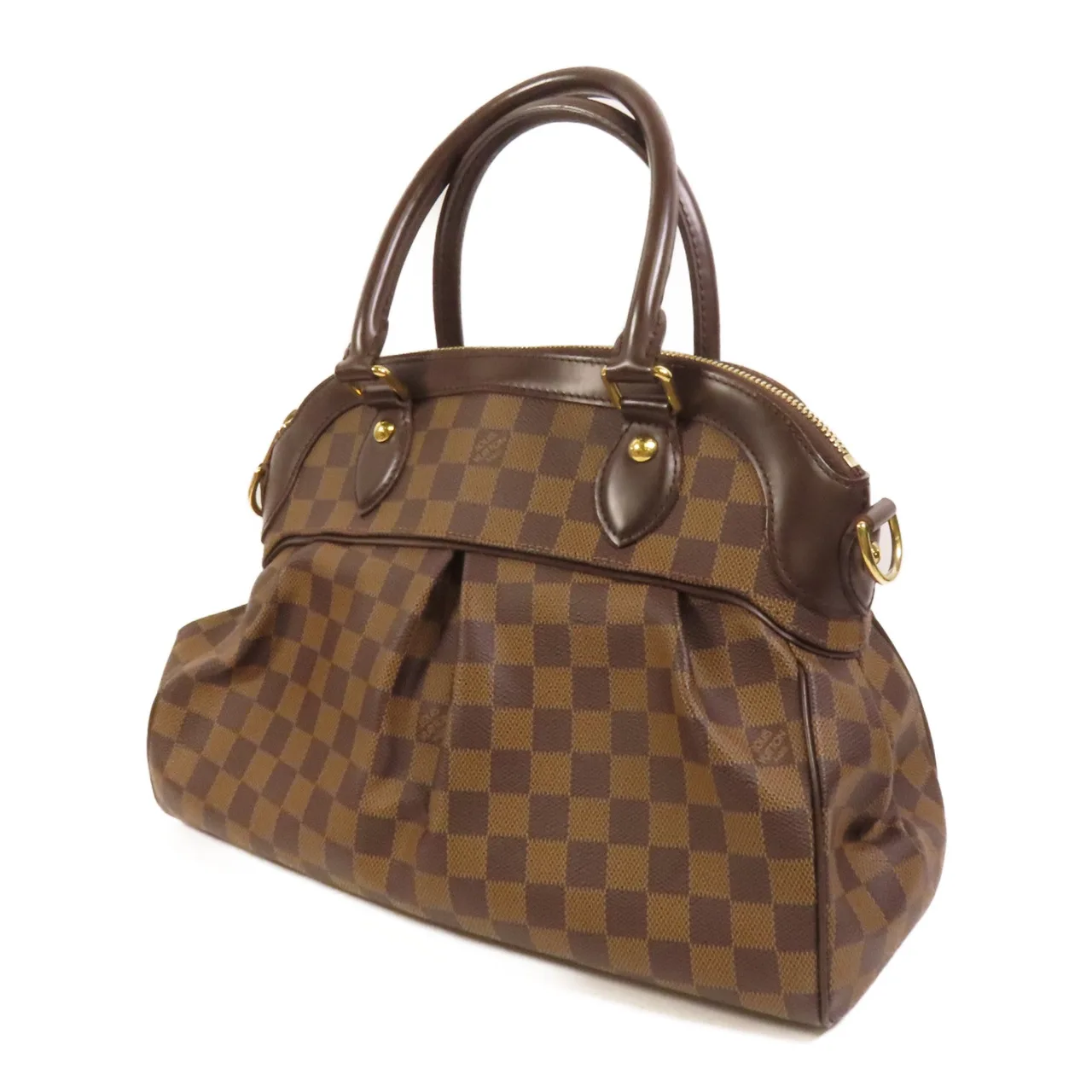 LOUIS VUITTON Trevi N51997 兩用包 塗層帆布 棕色 / Brown 塗層帆布 中古品B - 縮圖 3
