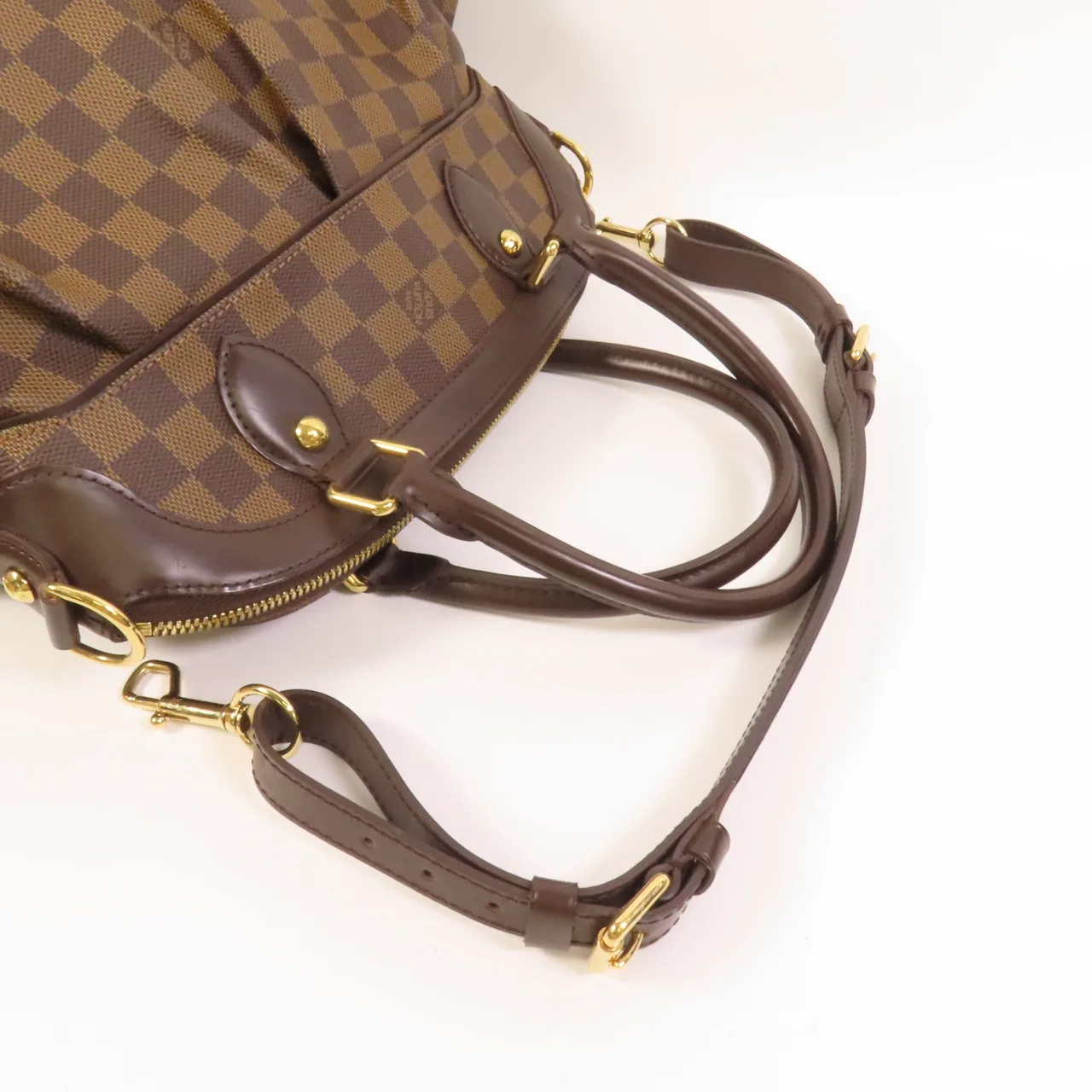 LOUIS VUITTON Trevi N51997 兩用包 塗層帆布 棕色 / Brown 塗層帆布 中古品B - 縮圖 5