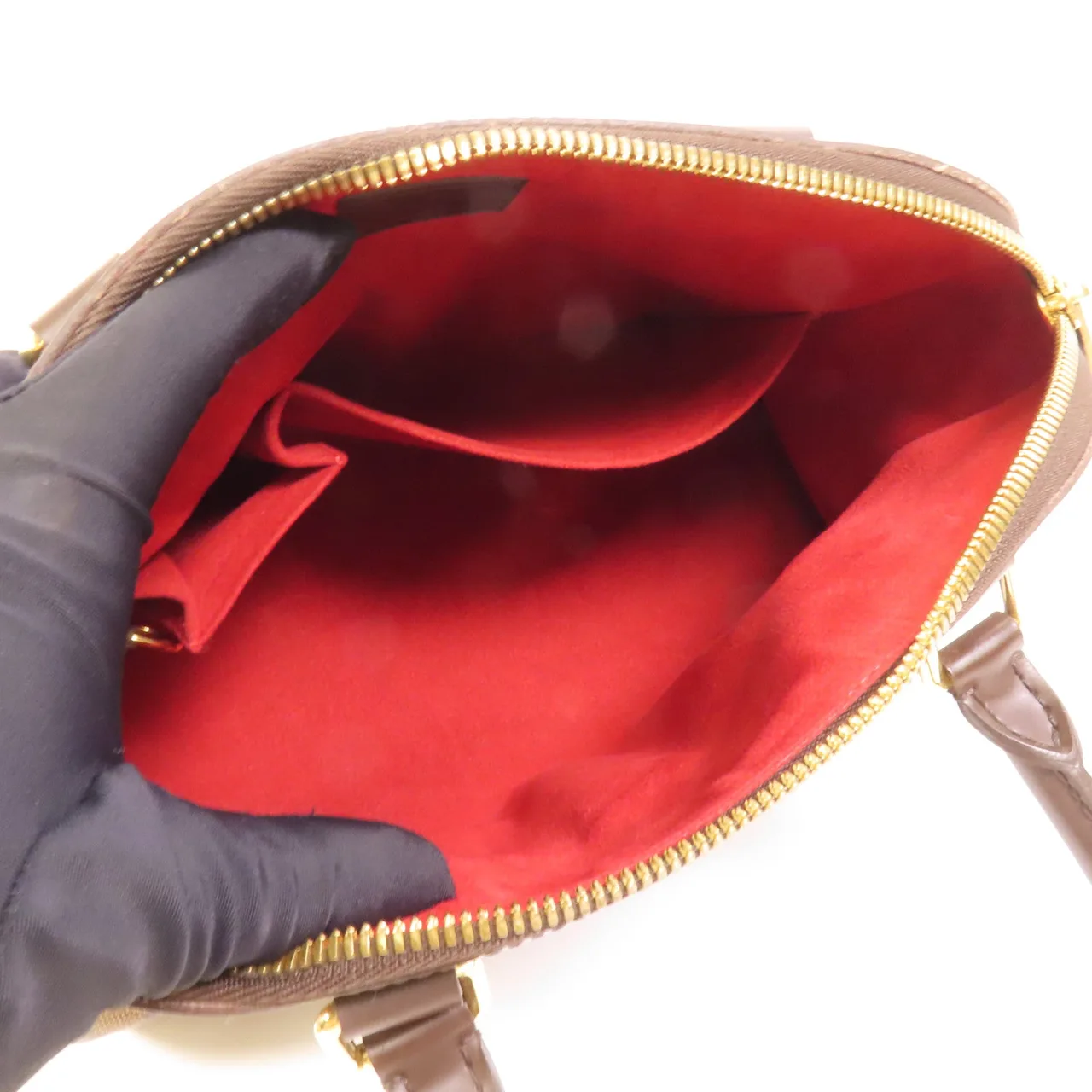 LOUIS VUITTON Trevi N51997 兩用包 塗層帆布 棕色 / Brown 塗層帆布 中古品B - 縮圖 8