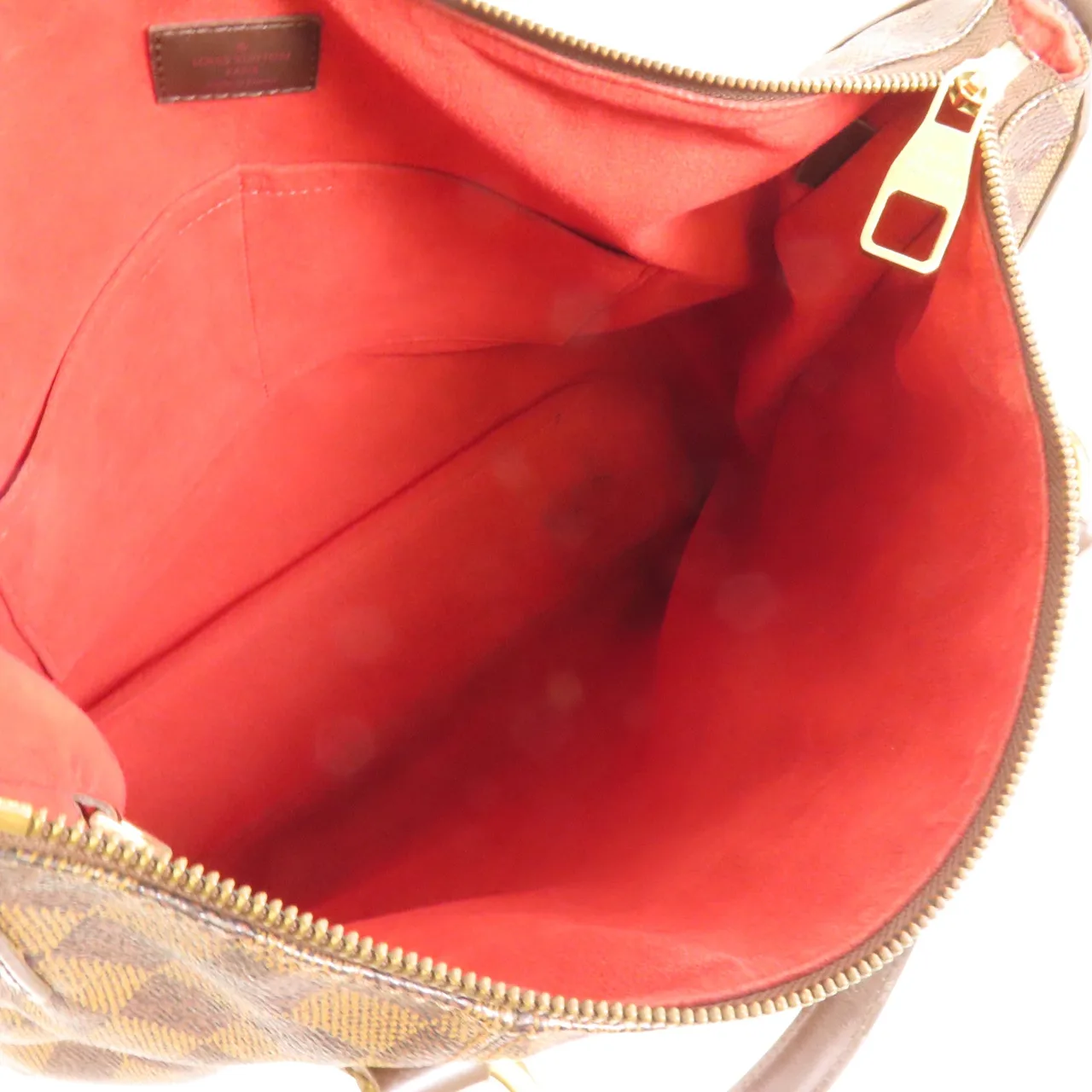 LOUIS VUITTON Evora N41131 兩用包 塗層帆布 棕色 塗層帆布 中古品B - 縮圖 8