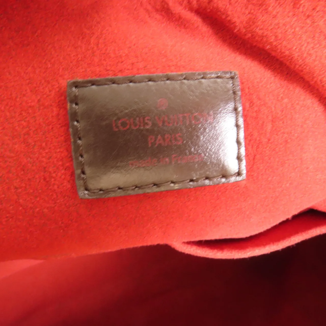 LOUIS VUITTON Evora N41131 兩用包 塗層帆布 棕色 塗層帆布 中古品B - 縮圖 9