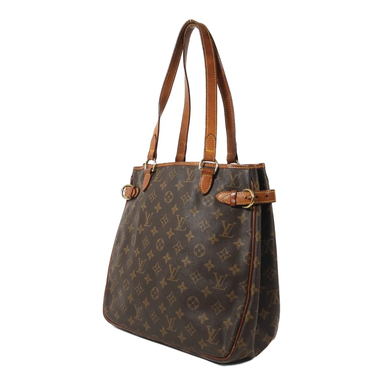 LOUIS VUITTON Batignolles M51153 Shoulder Bag Coated Canvas 棕色 Coated Canvas Rank C - Thumbnail 3