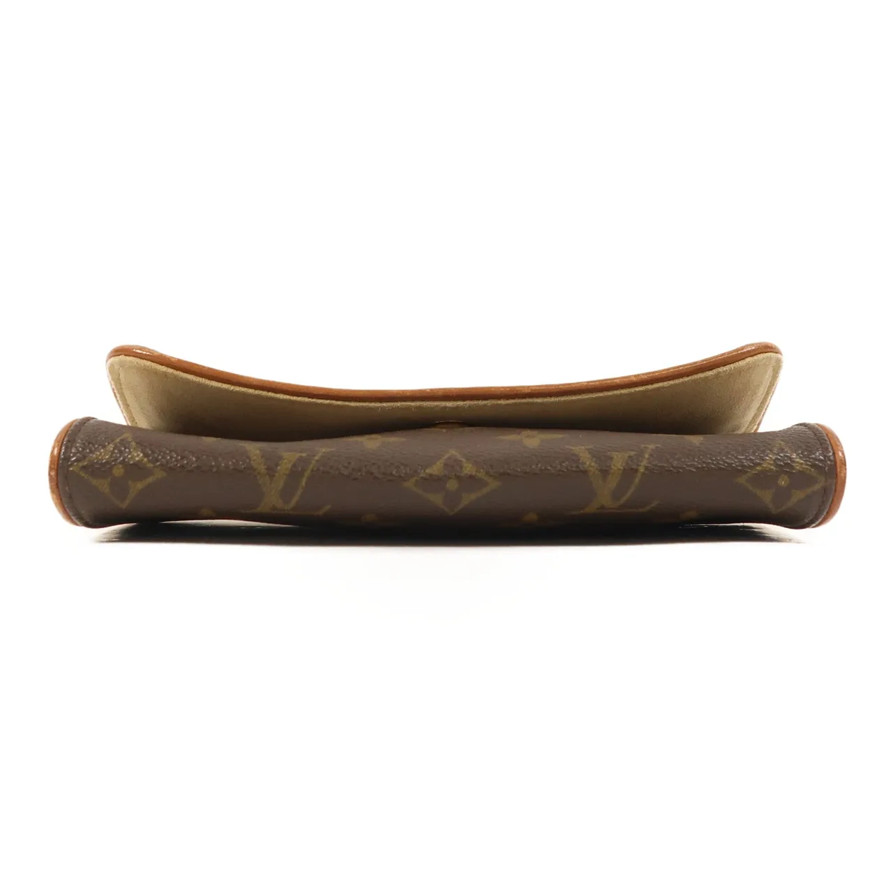 LOUIS VUITTON Pochette Florentine M51855 Shoulder Bag Coated Canvas 棕色 Coated Canvas Rank B - Thumbnail 4