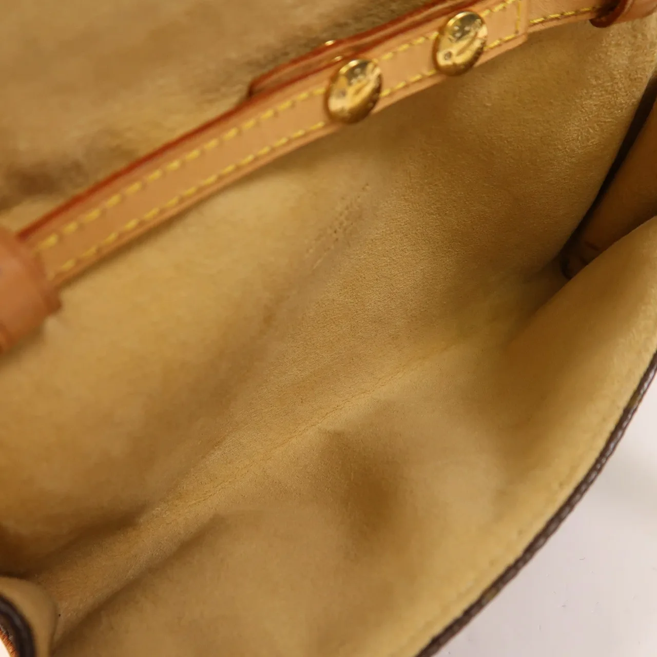 LOUIS VUITTON Pochette Florentine M51855 Shoulder Bag Coated Canvas 棕色 Coated Canvas Rank B - Thumbnail 5
