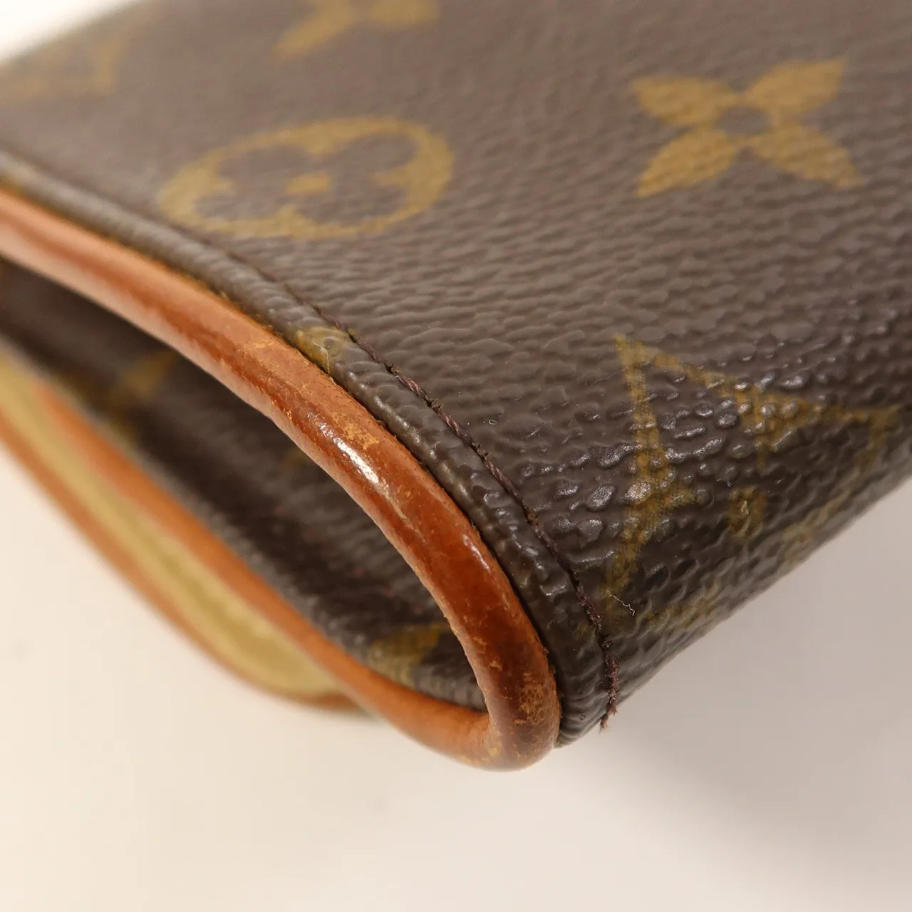 LOUIS VUITTON Pochette Florentine M51855 Shoulder Bag Coated Canvas 棕色 Coated Canvas Rank B - Thumbnail 12