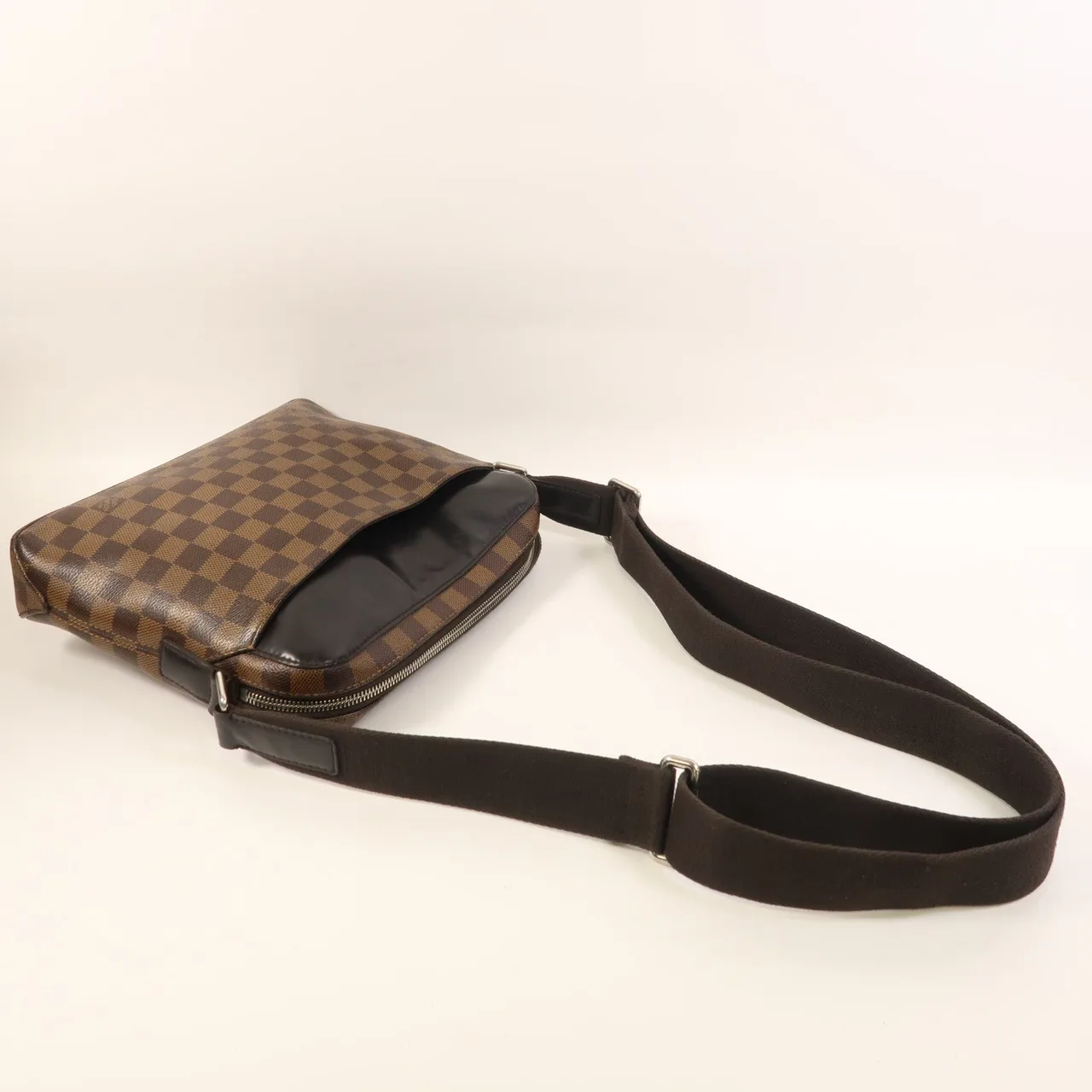 LOUIS VUITTON N41568 Shoulder Bag Coated Canvas 棕色 / Brown Coated Canvas Rank B - Thumbnail 8