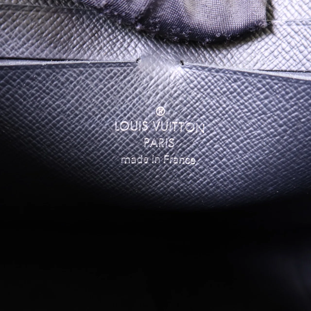 LOUIS VUITTON Pochette Voyage N64442 Clutch Coated Canvas 黑色 Coated Canvas Rank B - Thumbnail 6