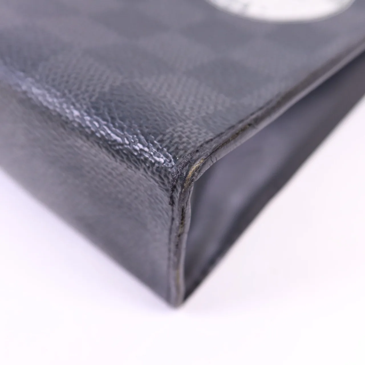 LOUIS VUITTON Pochette Voyage N64442 Clutch Coated Canvas 黑色 Coated Canvas Rank B - Thumbnail 12