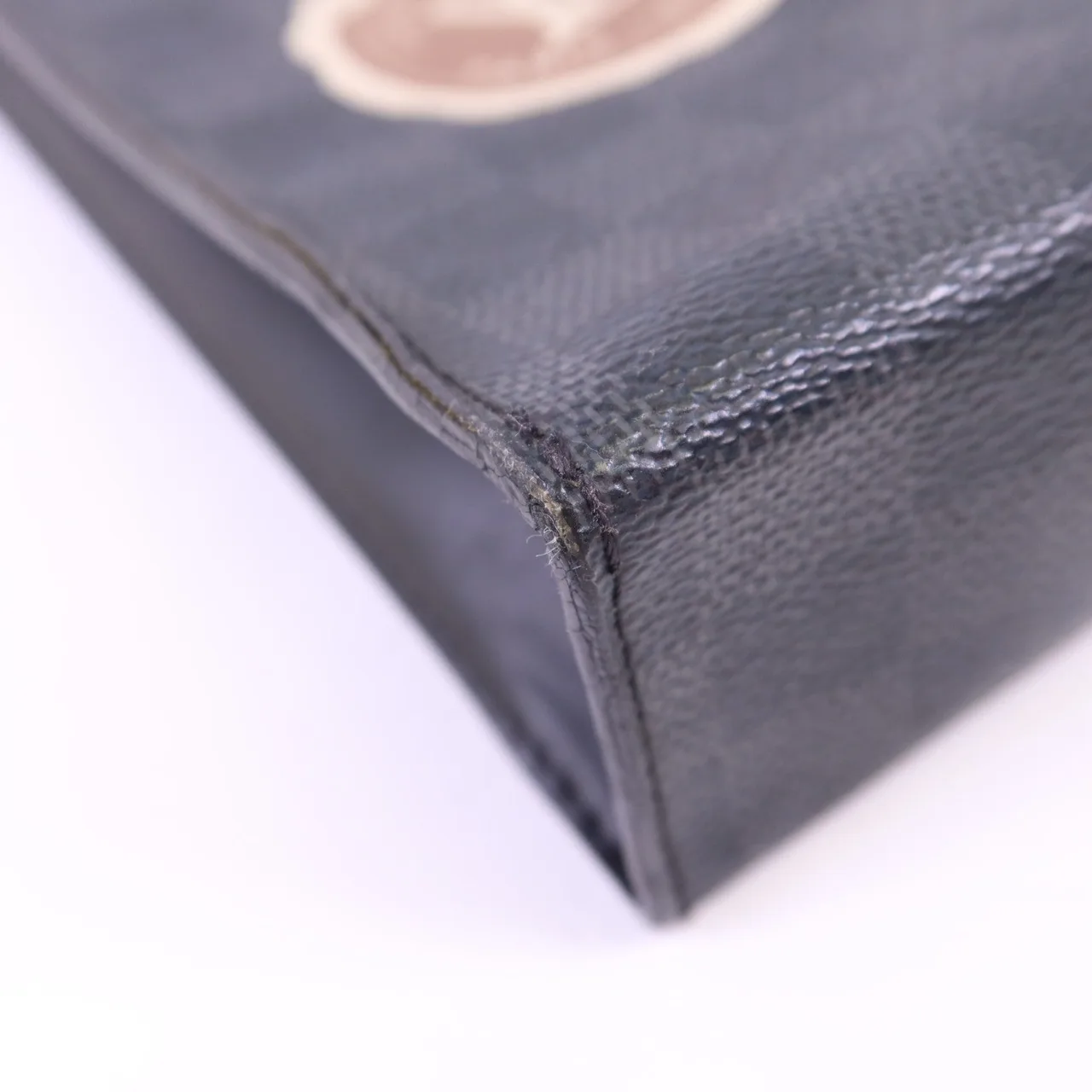 LOUIS VUITTON Pochette Voyage N64442 Clutch Coated Canvas 黑色 Coated Canvas Rank B - Thumbnail 13