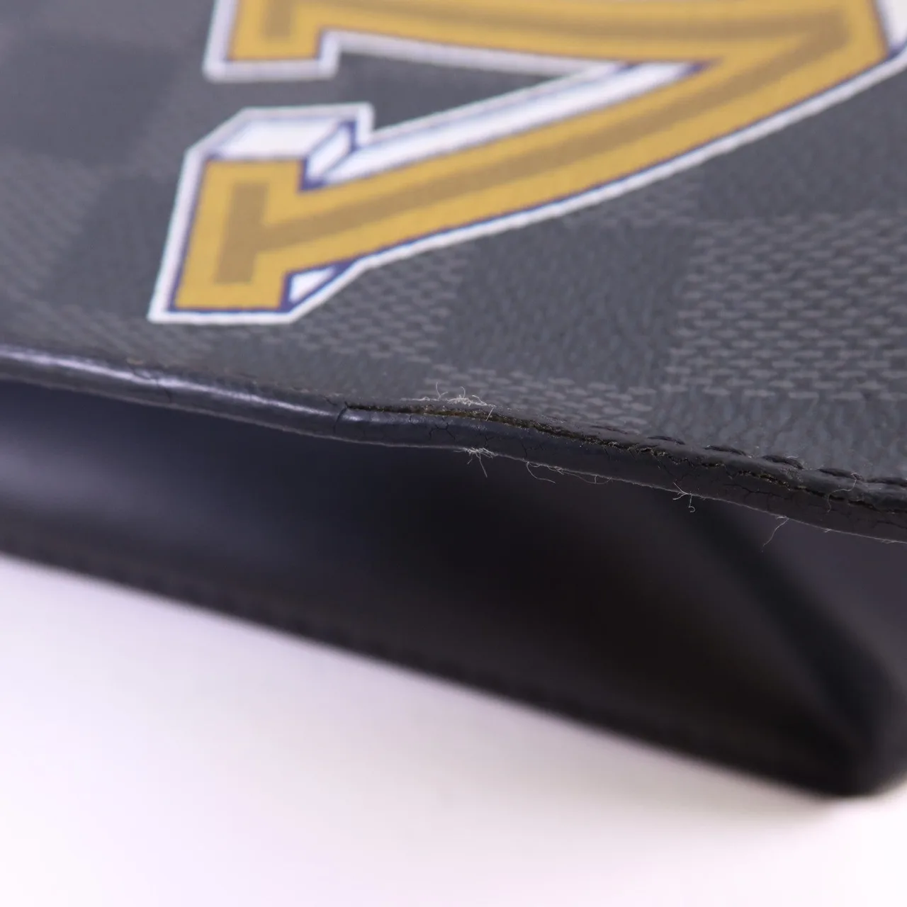 LOUIS VUITTON Pochette Voyage N64442 Clutch Coated Canvas 黑色 Coated Canvas Rank B - Thumbnail 15