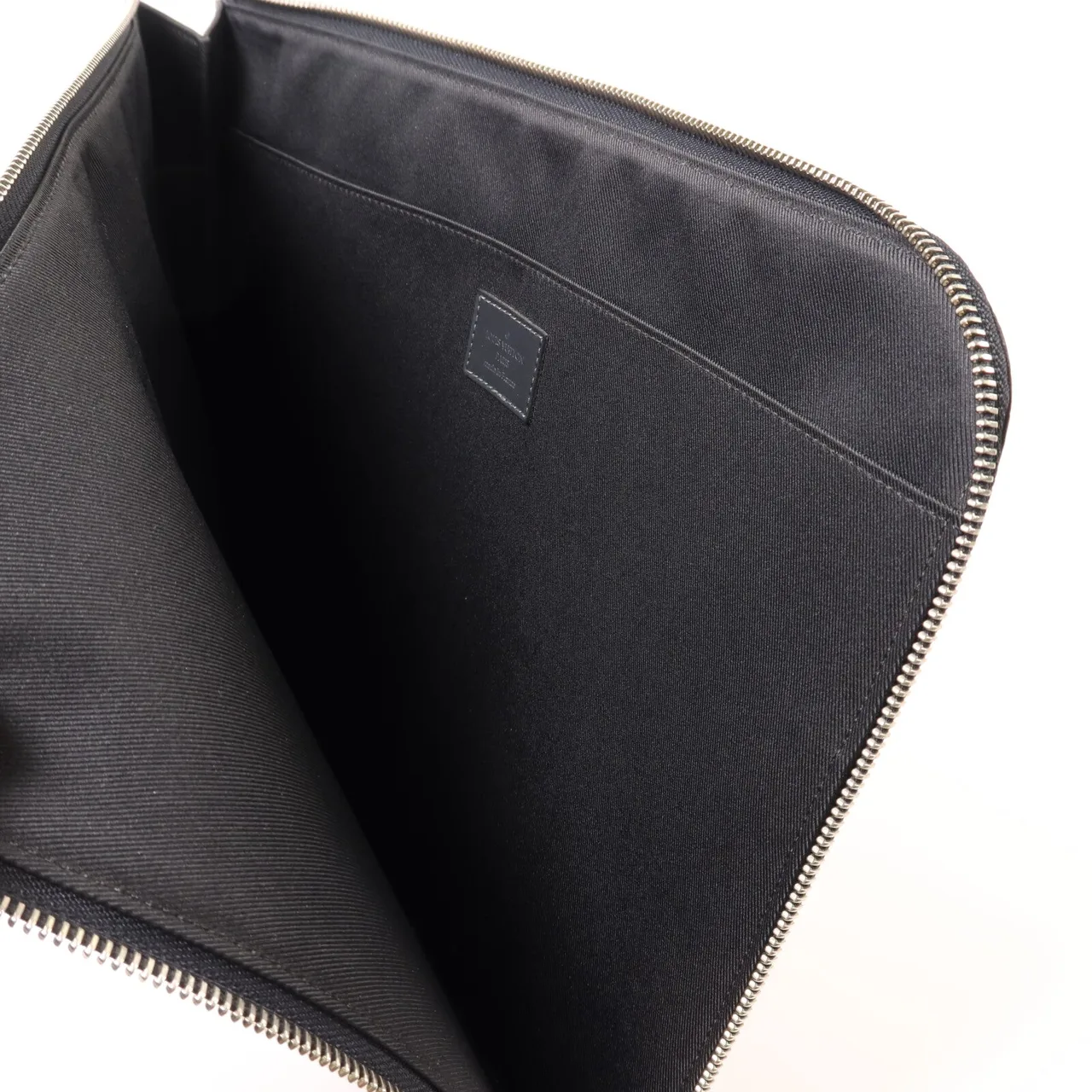 LOUIS VUITTON N63292 Clutch Coated Canvas 黑色 / 紅色 Coated Canvas Rank A - Thumbnail 5