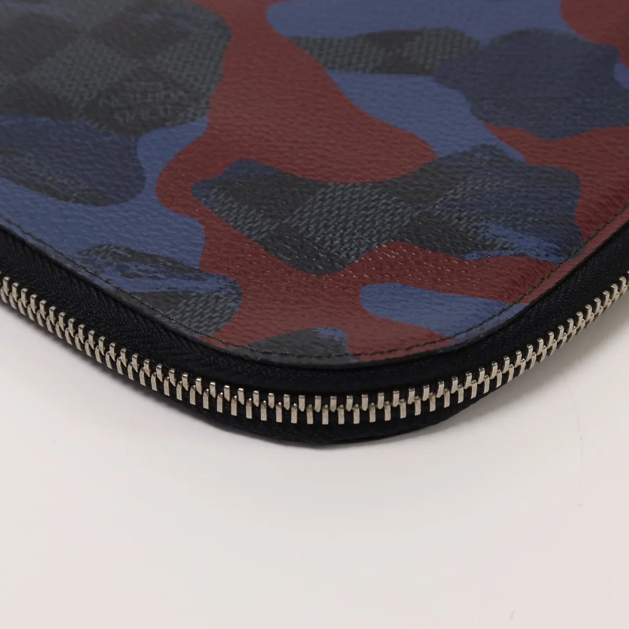 LOUIS VUITTON N63292 Clutch Coated Canvas 黑色 / 紅色 Coated Canvas Rank A - Thumbnail 12