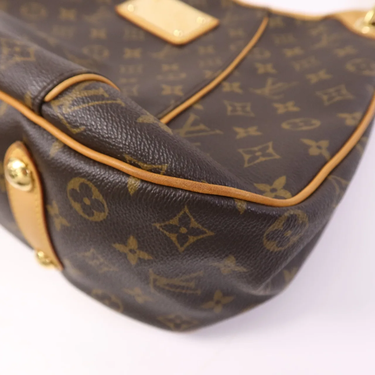 LOUIS VUITTON Galliera M56382 肩背包 塗層帆布 棕色 塗層帆布 中古品B - 縮圖 10