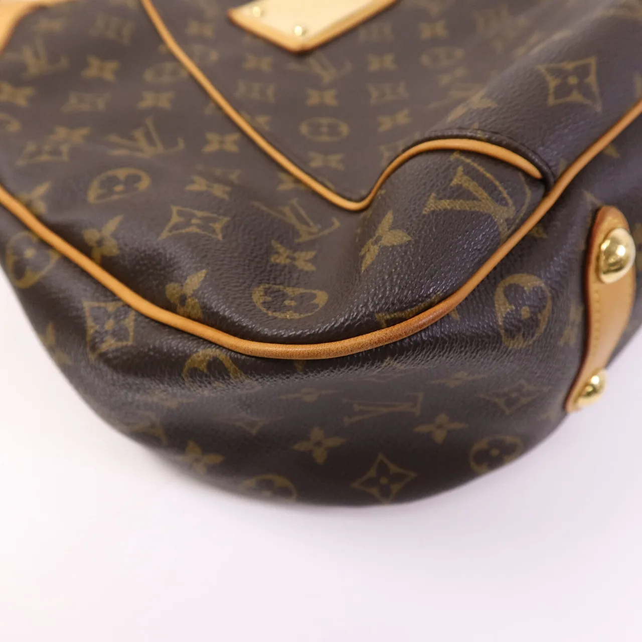 LOUIS VUITTON Galliera M56382 肩背包 塗層帆布 棕色 塗層帆布 中古品B - 縮圖 11