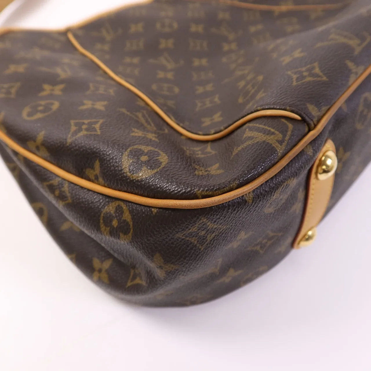 LOUIS VUITTON Galliera M56382 肩背包 塗層帆布 棕色 塗層帆布 中古品B - 縮圖 13