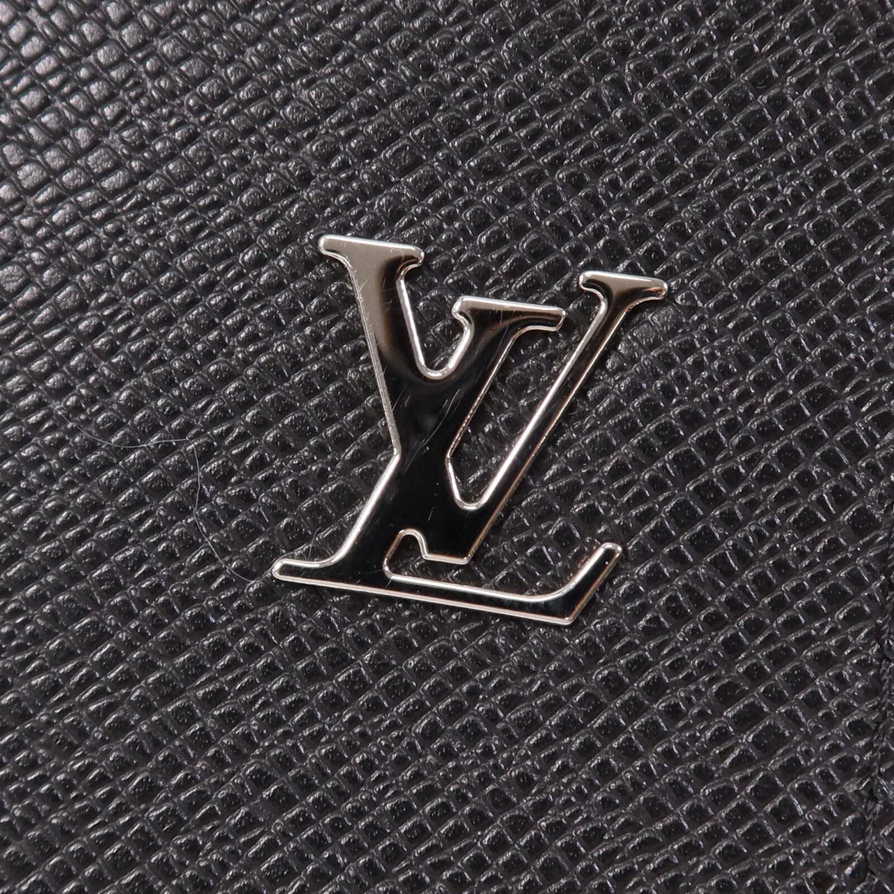 LOUIS VUITTON Pochette Voyage M30450 Clutch Coated Canvas 黑色 Coated Canvas Rank A - Thumbnail 7