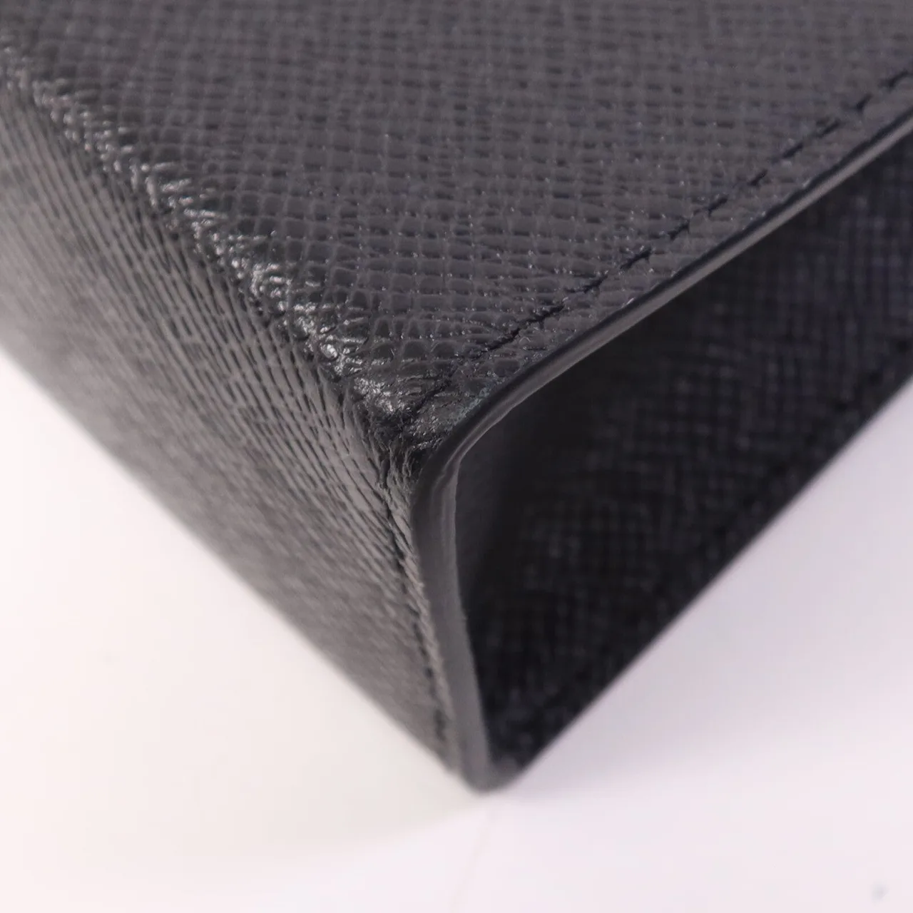 LOUIS VUITTON Pochette Voyage M30450 Clutch Coated Canvas 黑色 Coated Canvas Rank A - Thumbnail 10