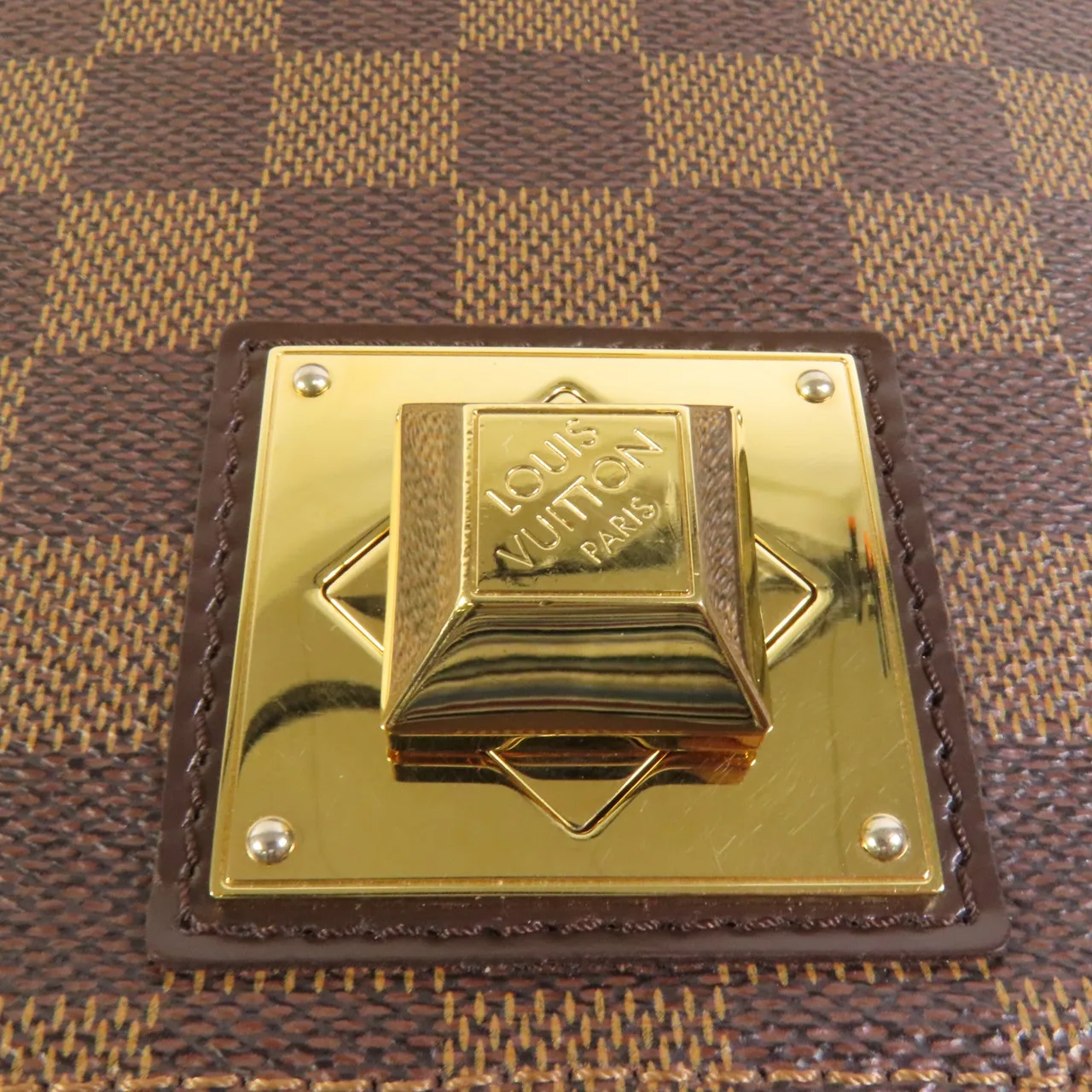 LOUIS VUITTON N41168 Handbag Coated Canvas 棕色 / Brown Coated Canvas Rank B - Thumbnail 7