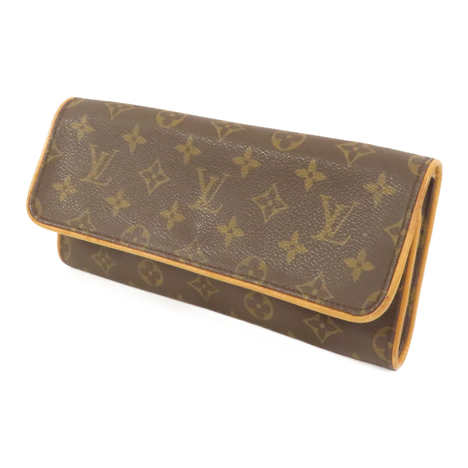 LOUIS VUITTON Pochette Twin M51852 Shoulder Bag Coated Canvas 3
